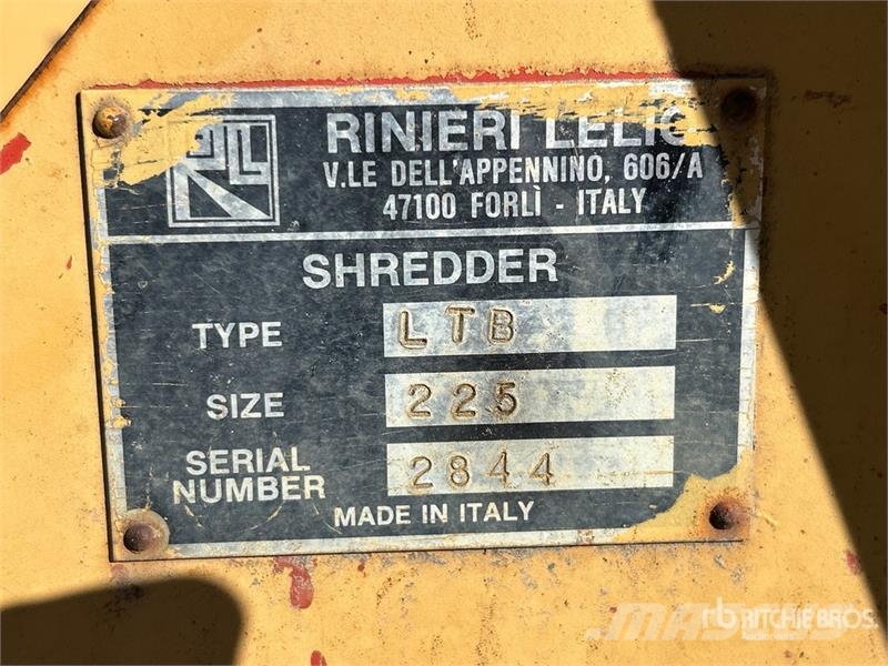 Rinieri LTB 7 ft 3-Point Shredder Ostale poljoprivredne mašine