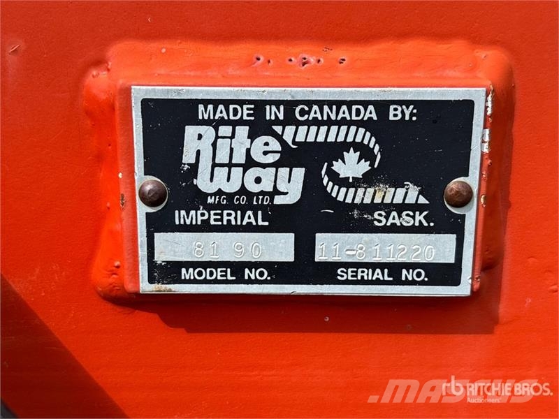 Riteway 8100 81 ft Heavy Harrow Brony