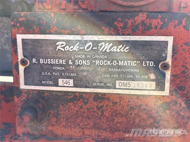 Rock-O-Matic 546 60 in Paddle Rock Picker Stone Pickers