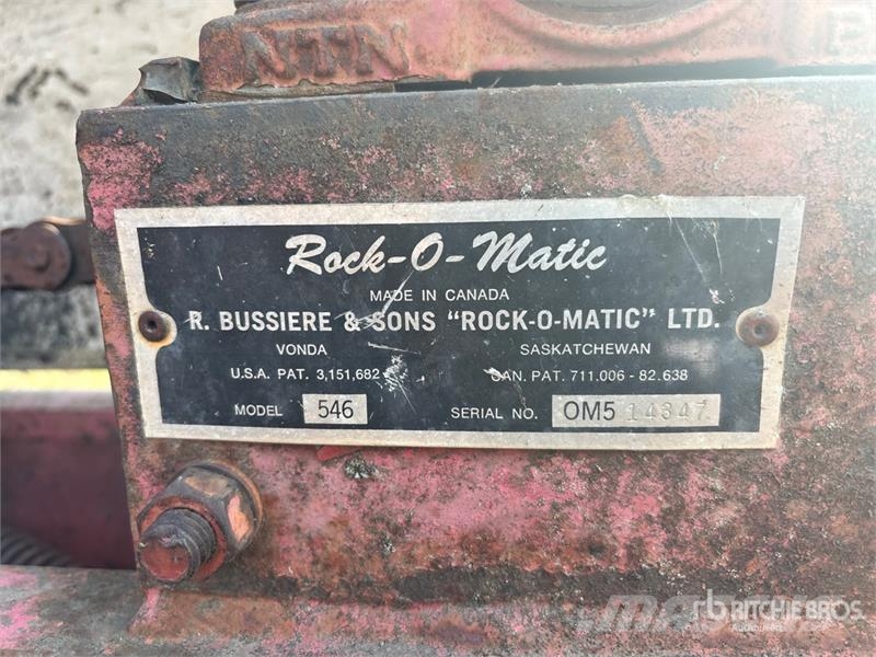 Rock-O-Matic 546 60 in Paddle Rock Picker Steinsammler
