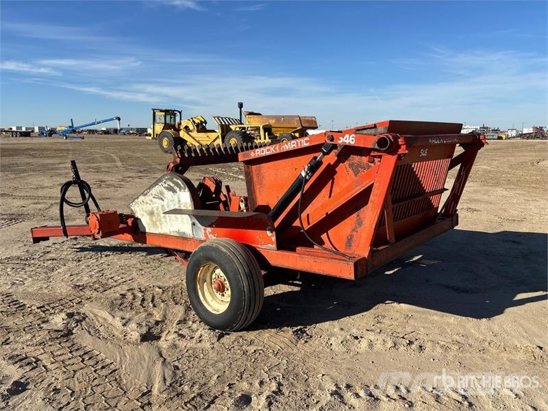 Rock-O-Matic 546 60 in Paddle Rock Picker Stone Pickers