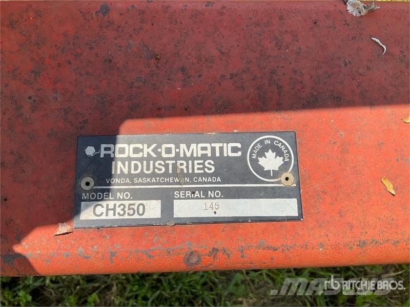 Rock-O-Matic CH350 S/A Hydraulic Rock Puller Další