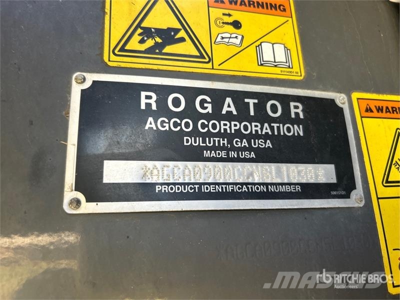 RoGator RG900 120 ft 4x4 High Clearance Floater Self-Prope Selbstfahrende Sprühgeräte