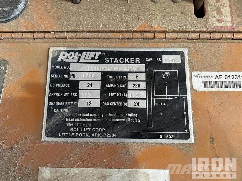 Rol-Lift 2500 lb Electric Pallet Jack Ručni paletar