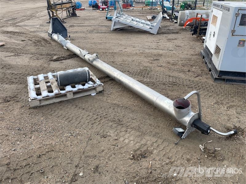 Romafa 8 in x 22 ft Stainless Steel Loading Grain Equipamento de transporte
