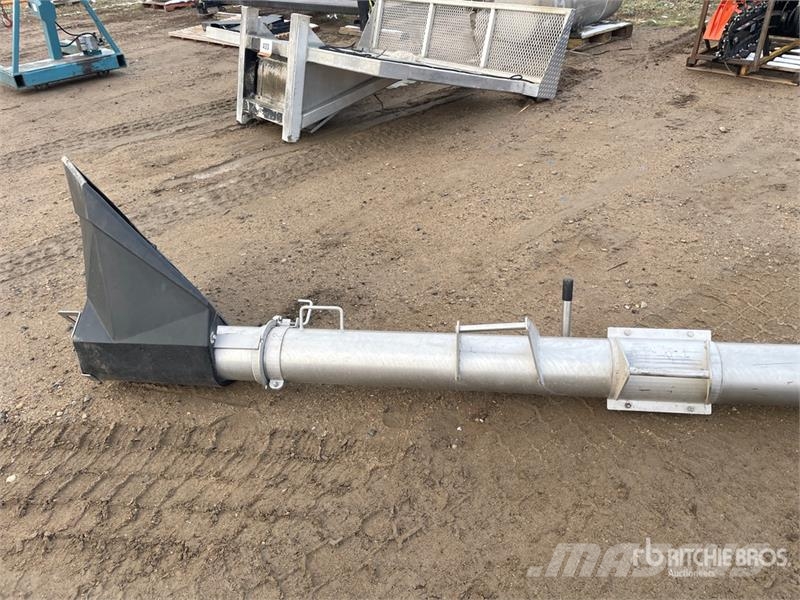 Romafa 8 in x 22 ft Stainless Steel Loading Grain Equipamento de transporte