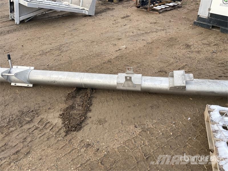 Romafa 8 in x 22 ft Stainless Steel Loading Grain Equipamento de transporte