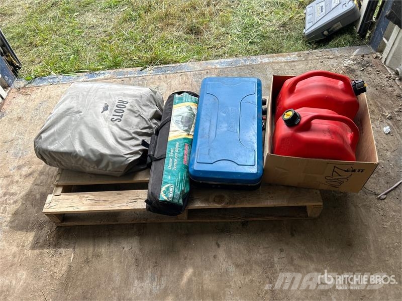 Roots Inflatable Bed, Escort Dome Tent, Broadstone Other components
