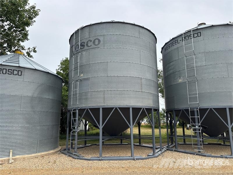 Rosco +/- 4400 bu 6 Ring Hopper Grain Bin وحدات / آلات معالجة المحاصيل وتخزينها - أخرى