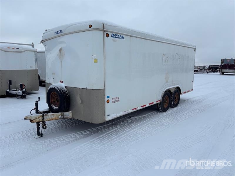 Royal 21 ft T/A Enclosed Trailer Prikolice zabojniki
