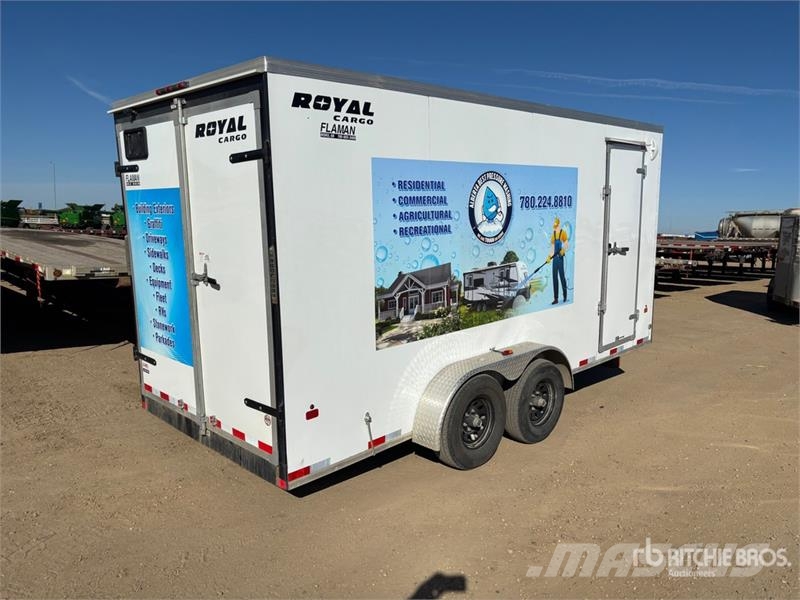 Royal Cargo 16 ft T/A Pressure Washer Enclosed Trailer Anhänger-Kastenaufbau