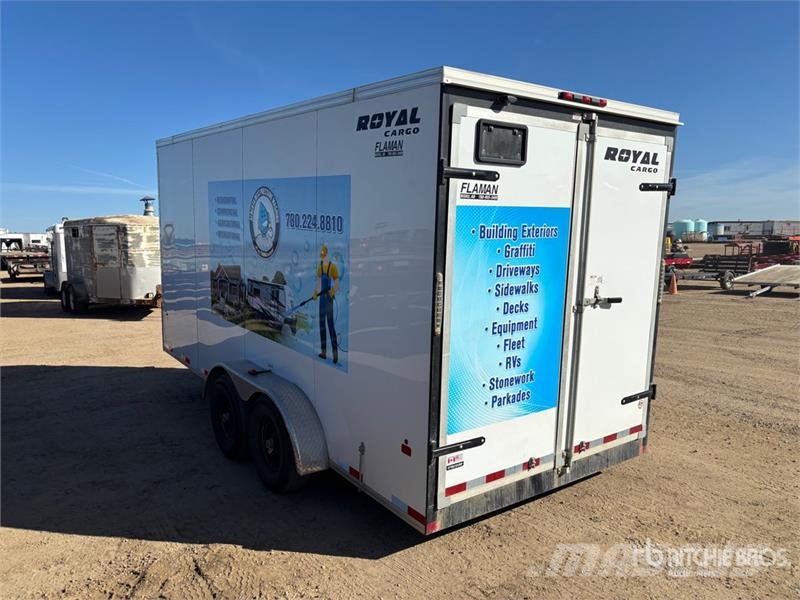 Royal Cargo 16 ft T/A Pressure Washer Enclosed Trailer Anhänger-Kastenaufbau