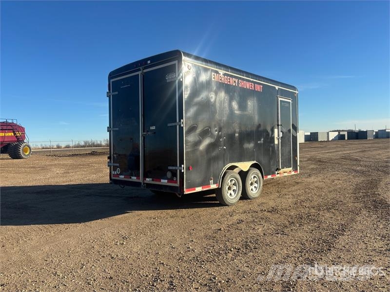 Royal Cargo 17 ft T/A Emergency Shower Unit Enclosed Tra Van Body Trailers
