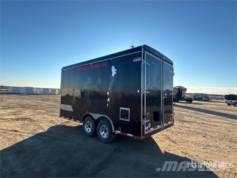 Royal Cargo 17 ft T/A Emergency Shower Unit Enclosed Tra Van Body Trailers
