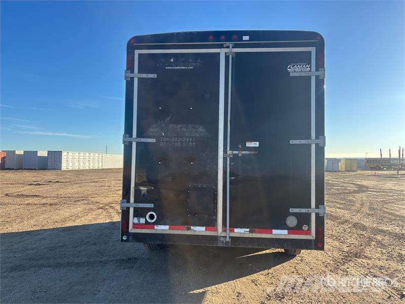 Royal Cargo 17 ft T/A Emergency Shower Unit Enclosed Tra Van Body Trailers
