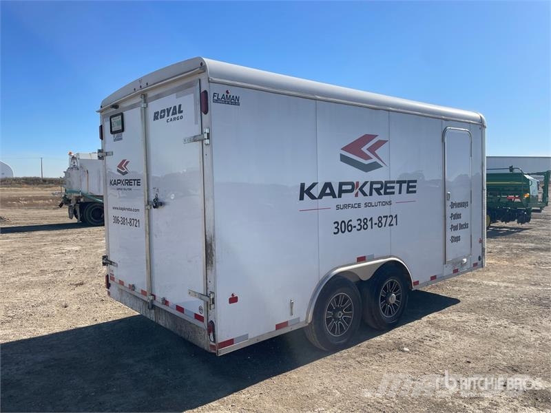 Royal Cargo CHT70-816F-78 17 ft T/A Enclosed Trailer مقطورات ذات هيكل صندوقي