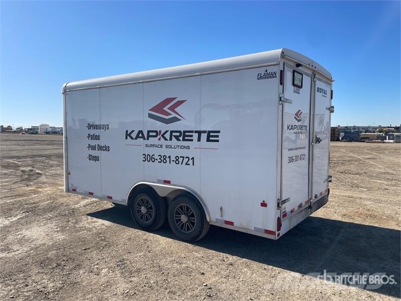 Royal Cargo CHT70-816F-78 17 ft T/A Enclosed Trailer مقطورات ذات هيكل صندوقي
