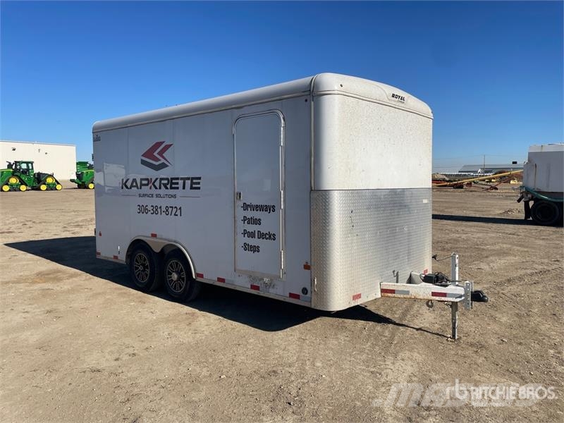 Royal Cargo CHT70-816F-78 17 ft T/A Enclosed Trailer مقطورات ذات هيكل صندوقي