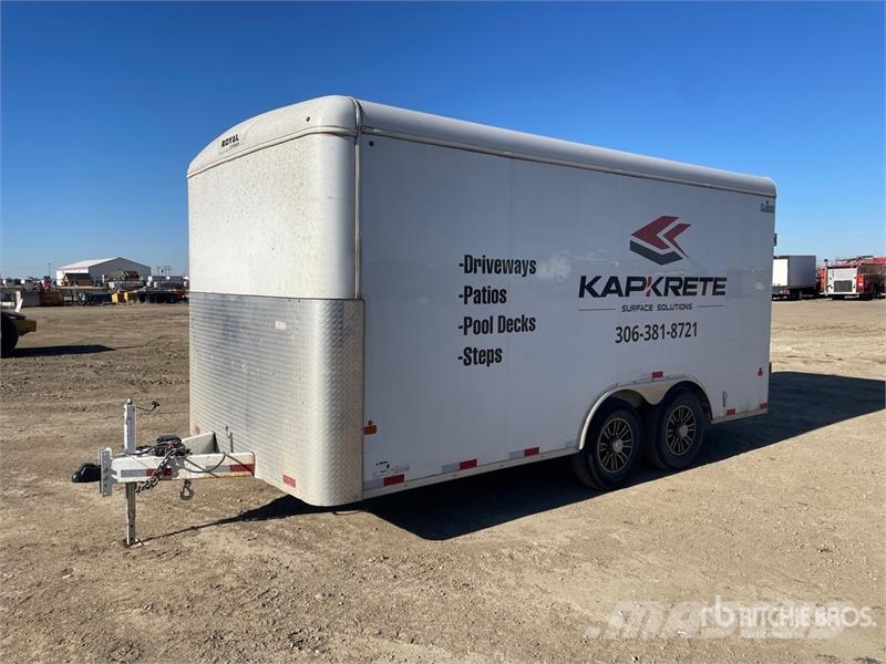 Royal Cargo CHT70-816F-78 17 ft T/A Enclosed Trailer مقطورات ذات هيكل صندوقي