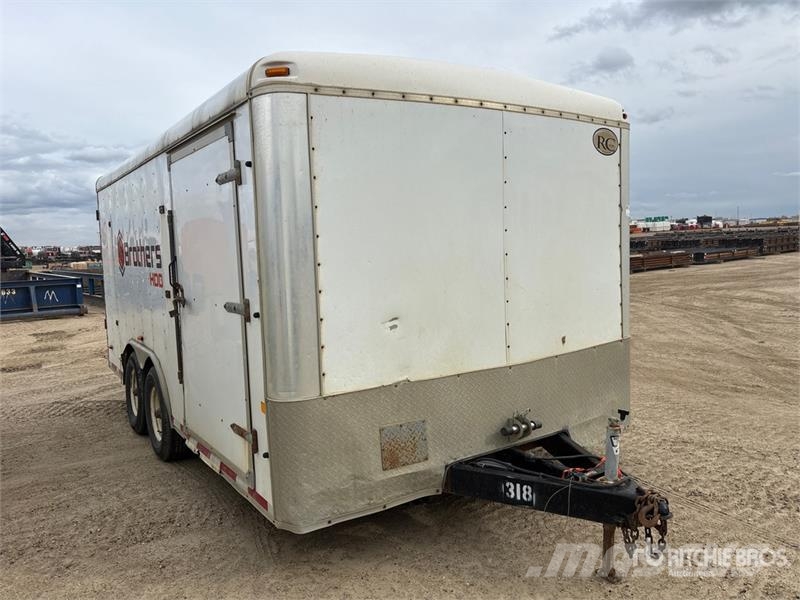 Royal Crown 16 ft T/A Frac Contingency Enclosed Trailer Box Trailers