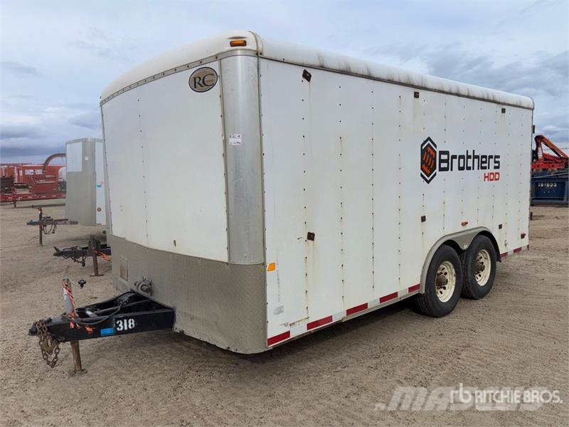 Royal Crown 16 ft T/A Frac Contingency Enclosed Trailer Box Trailers