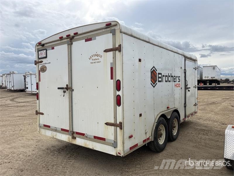Royal Crown 16 ft T/A Frac Contingency Enclosed Trailer Box Trailers