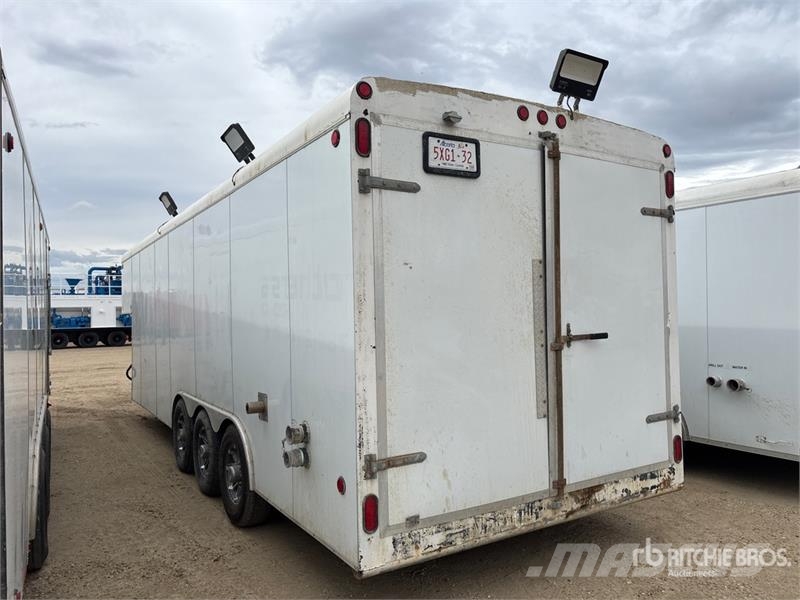 Royal Trailer 24 ft Tri/A Gooseneck Mud Mixing Enclosed Box Trailers