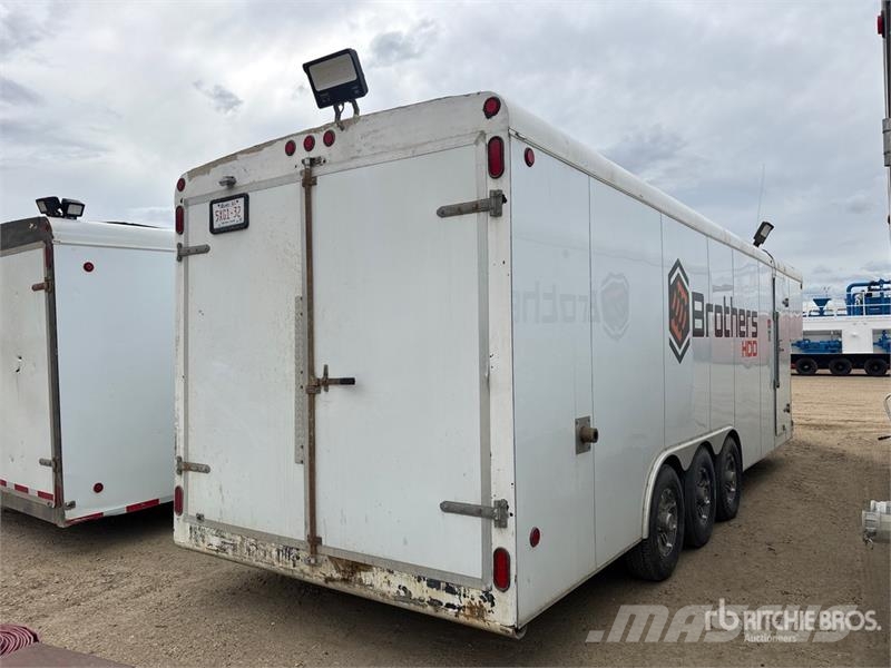 Royal Trailer 24 ft Tri/A Gooseneck Mud Mixing Enclosed Box Trailers
