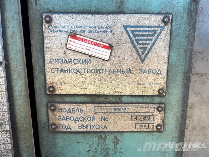 Ryazan 1M63B Lathe Diger