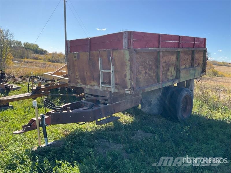 S/A 12 ft Dump Utility Trailer Самоскиди