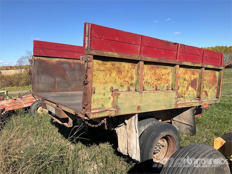 S/A 12 ft Dump Utility Trailer Самоскиди