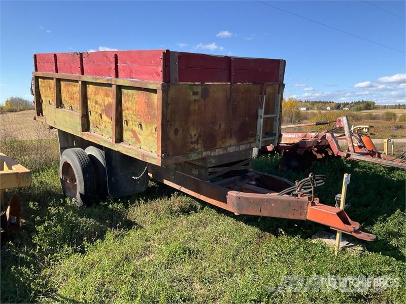 S/A 12 ft Dump Utility Trailer Самоскиди