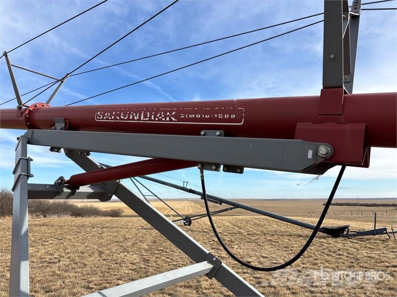Sakundiak 10-1800SL 10 in x 59 ft Swing Grain Auge Szállító berendezések