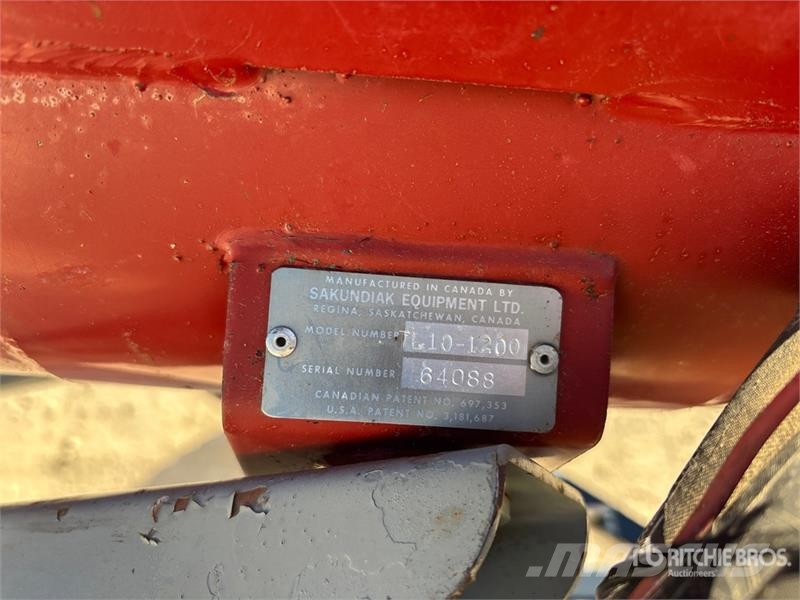  Sakundiak 10 in x 40 ft Grain Auger معدات نقل