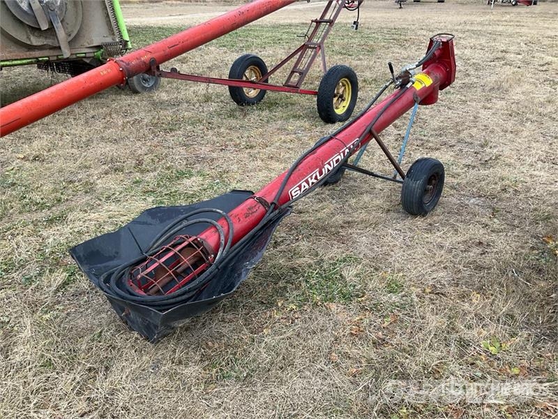 Sakundiak 7 in x 10 ft Transfer Hydraulic Grain Au Konveieriseadmed