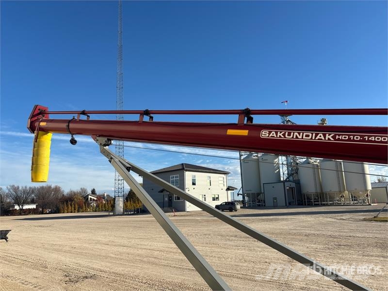  Sakundiak HD10-1400 45 ft Grain Auger معدات نقل