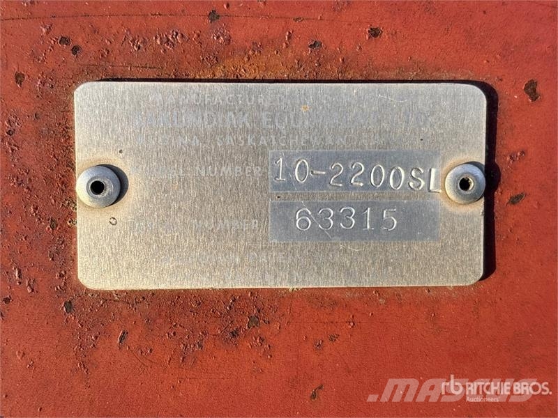 Sakundiak HD10-2200 10 in x 73 ft Swing Grain Auge Transportna oprema