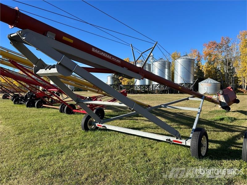  Sakundiak HD10-2200SL 10 in x 71 ft Swing Grain Au Förderbänder