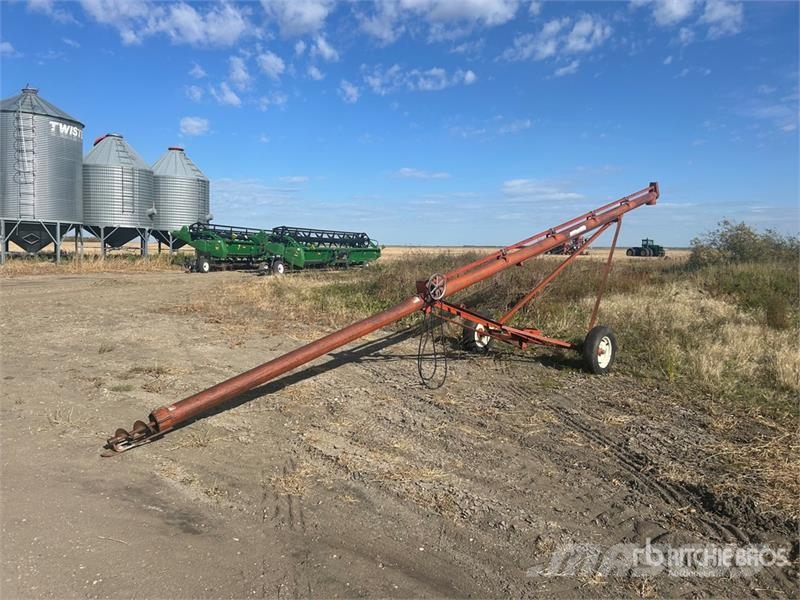 Sakundiak HD6-33 6 in x 33 ft Grain Auger Transportbanden en Rollenbanen