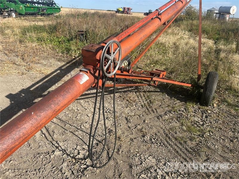 Sakundiak HD6-33 6 in x 33 ft Grain Auger Transportbanden en Rollenbanen