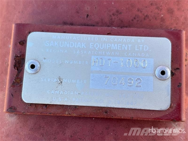 Sakundiak HD7-1000 7 in x 32 ft Grain Auger Szállító berendezések
