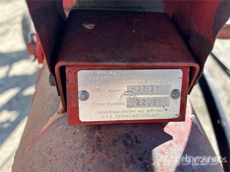  Sakundiak HD7-37 7 in x 37 ft Grain Auger Транспортное оборудование