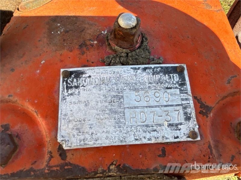  Sakundiak HD7-37 7 in x 37 ft Grain Auger Attrezzature di trasporto