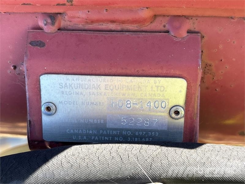  Sakundiak HD8-1400 Konveieriseadmed