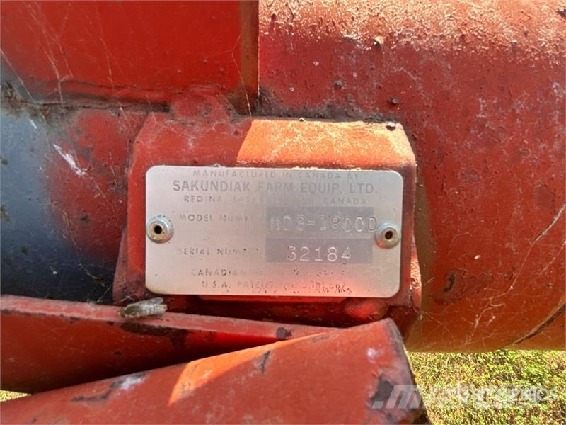 Sakundiak HD8-1800 8 in x 60 ft Grain Auger Viljan kuljettimet