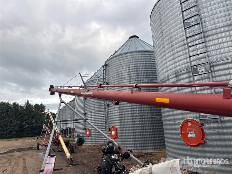 Sakundiak HD8-1800 8 in x 60 ft Grain Auger Taşıma ekipmanları