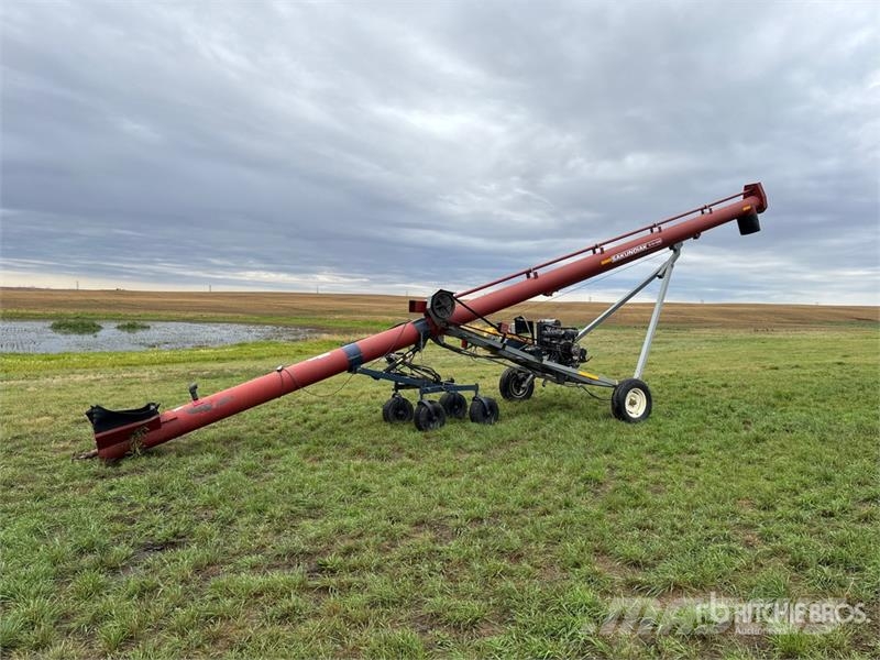 Sakundiak TL12-1200 12 in x 39 ft Grain Auger Transportbånd