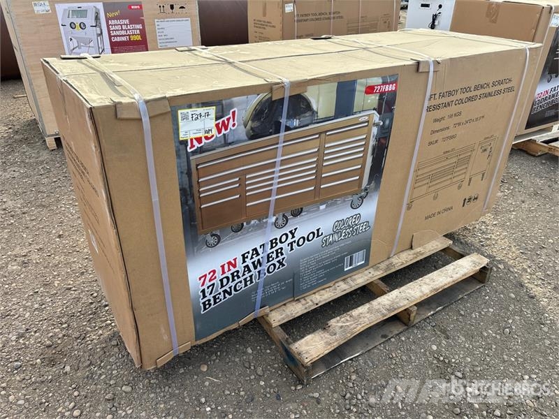 SandStrike 72DDC 6 ft 17-Drawer Fatboy Workbench Andre komponenter