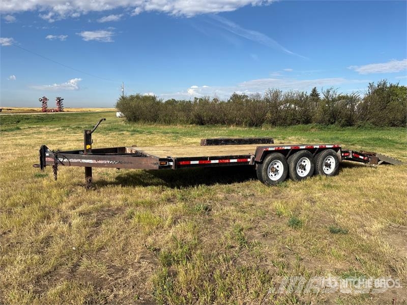 Saturn 21 ft Tri/A Equipment Trailer Oprijwagen