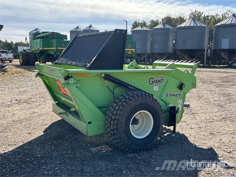 Schulte 2500 Giant 53 in Paddle Rock Picker Skupljači kamenja